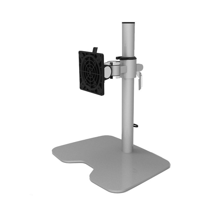 Xstream Free Stand Monitor Arm Silver.jpg